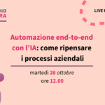webinar Automazione end-to-end con l'IA