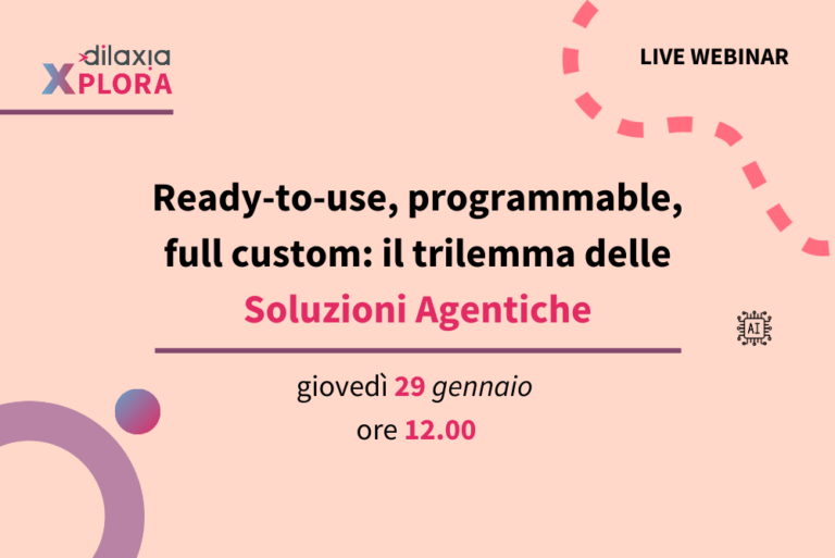 Ready-to-use, programmable, full custom: il trilemma delle Soluzioni Agentiche