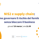 Webinar NIS2 e supply chain