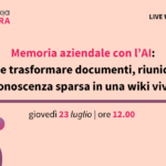 Memoria aziendale con l'AI
