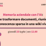 Memoria aziendale con l'AI